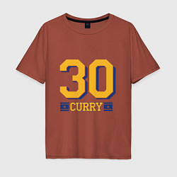 Мужская футболка оверсайз 30 Curry