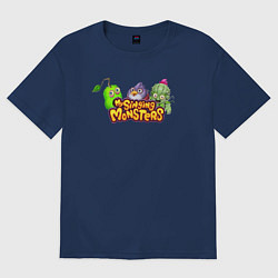 Мужская футболка оверсайз My Singings Monsters Logo
