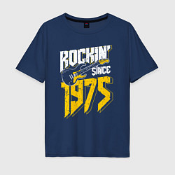 Мужская футболка оверсайз Рок с 1975 года