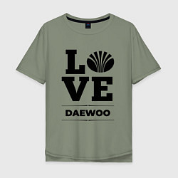 Мужская футболка оверсайз Daewoo Love Classic