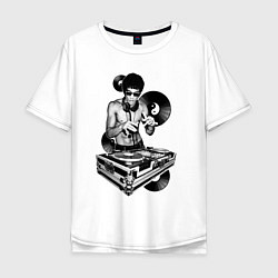 Мужская футболка оверсайз Bruce Lee - Vinyl Dj