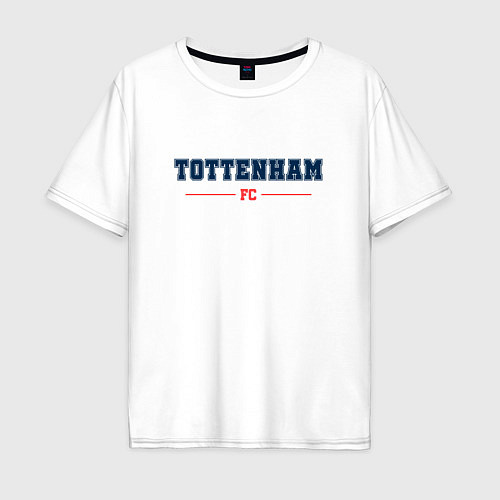 Мужская футболка оверсайз Tottenham FC Classic / Белый – фото 1