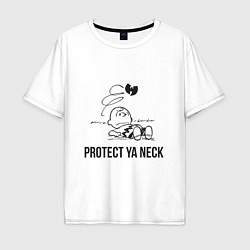 Мужская футболка оверсайз WU Protect Ya Neck