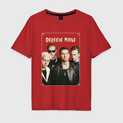 Мужская футболка оверсайз Keep Calm and Enjoy the Silence - Depeche Mode