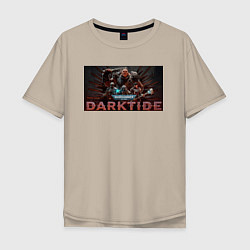 Мужская футболка оверсайз Warhammer 40000 Darktide