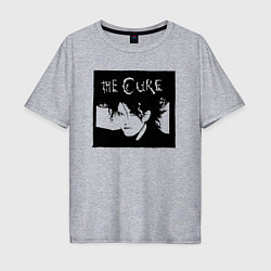 Мужская футболка оверсайз The Cure Роберт Смит