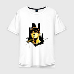 Мужская футболка оверсайз Eminem rap black