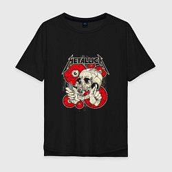 Мужская футболка оверсайз American metal band