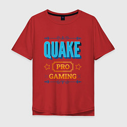 Мужская футболка оверсайз Игра Quake pro gaming