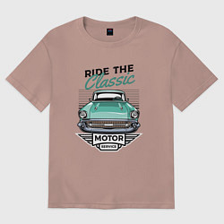 Мужская футболка оверсайз Ride the classic