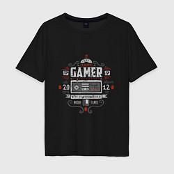 Мужская футболка оверсайз Old classic - NES gamer