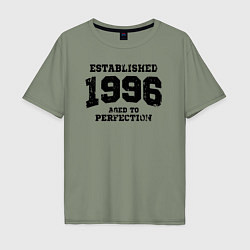 Мужская футболка оверсайз Основана в 1996 году и доведена до совершенства