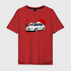 Мужская футболка оверсайз Toyota Corolla JDM Retro Style
