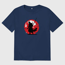 Мужская футболка оверсайз Fearless warrior