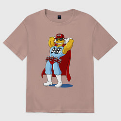 Мужская футболка оверсайз Duffman - Simpsons