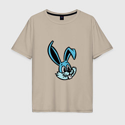 Мужская футболка оверсайз Blue Bunny