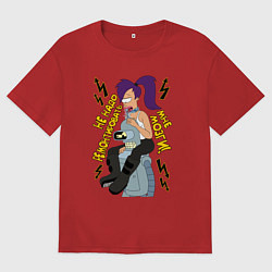 Футболка оверсайз мужская Benders brains, цвет: красный