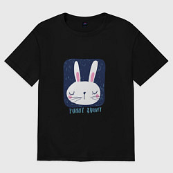 Мужская футболка оверсайз Funny - Bunny