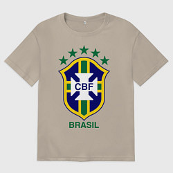 Мужская футболка оверсайз Brasil CBF