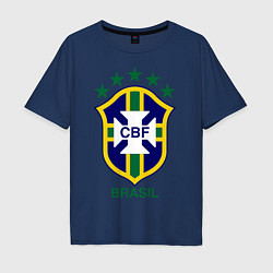 Мужская футболка оверсайз Brasil CBF