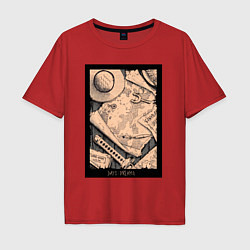 Мужская футболка оверсайз Карта приключений - Ван Пис