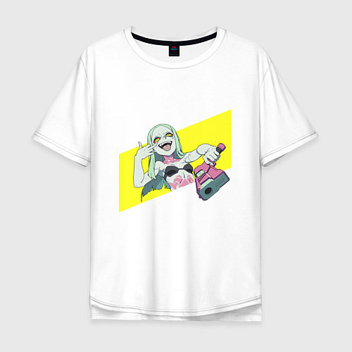 Мужская футболка оверсайз Ребекка / Белый – фото 1