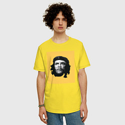 Футболка оверсайз мужская Че Гевара, цвет: желтый — фото 2