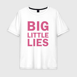 Мужская футболка оверсайз Big Little Lies logo