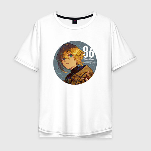 Мужская футболка оверсайз Теото Рикка - 86 / Белый – фото 1