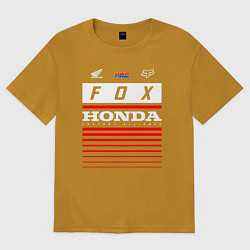Мужская футболка оверсайз Honda racing