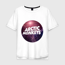Мужская футболка оверсайз Arctic Monkeys: space