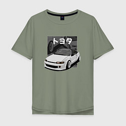 Мужская футболка оверсайз Toyota Sera JDM Retro Design