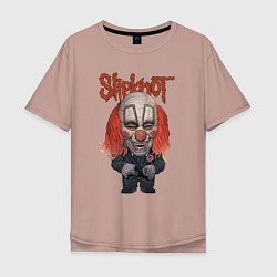 Мужская футболка оверсайз Slipknot art