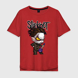 Мужская футболка оверсайз Slipknot - art