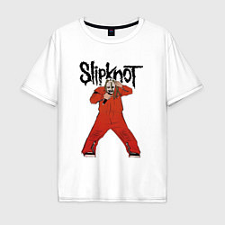 Мужская футболка оверсайз Slipknot fan art