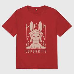 Мужская футболка оверсайз Loporrits Moon Tribe