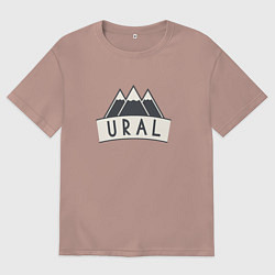 Мужская футболка оверсайз URAL