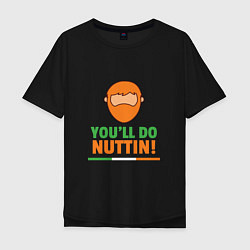 Мужская футболка оверсайз Youll do nuttin