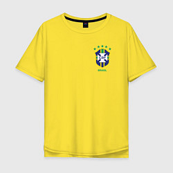 Мужская футболка оверсайз Сборная Бразилии