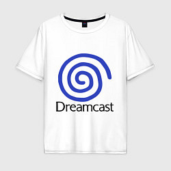 Мужская футболка оверсайз Sega dreamcast