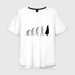 Мужская футболка оверсайз Эволюция Шерлока
