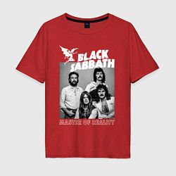Мужская футболка оверсайз Black Sabbath rock