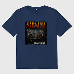 Мужская футболка оверсайз Nirvana box