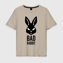 Мужская футболка оверсайз Bad rabbit