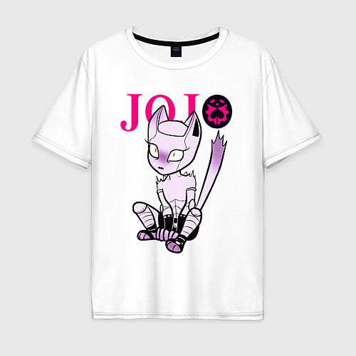 Мужская футболка оверсайз Killer Queen - joke / Белый – фото 1