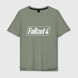 Мужская футболка оверсайз Fallout 4 - computer game - action
