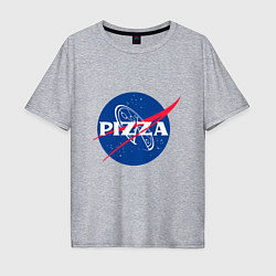 Мужская футболка оверсайз Nasa - pizza