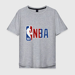 Мужская футболка оверсайз NBA - big logo