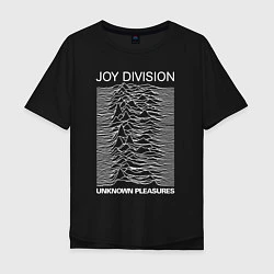 Футболка оверсайз мужская Joy Division, цвет: черный