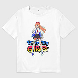 Мужская футболка оверсайз Kyoko - River city girls